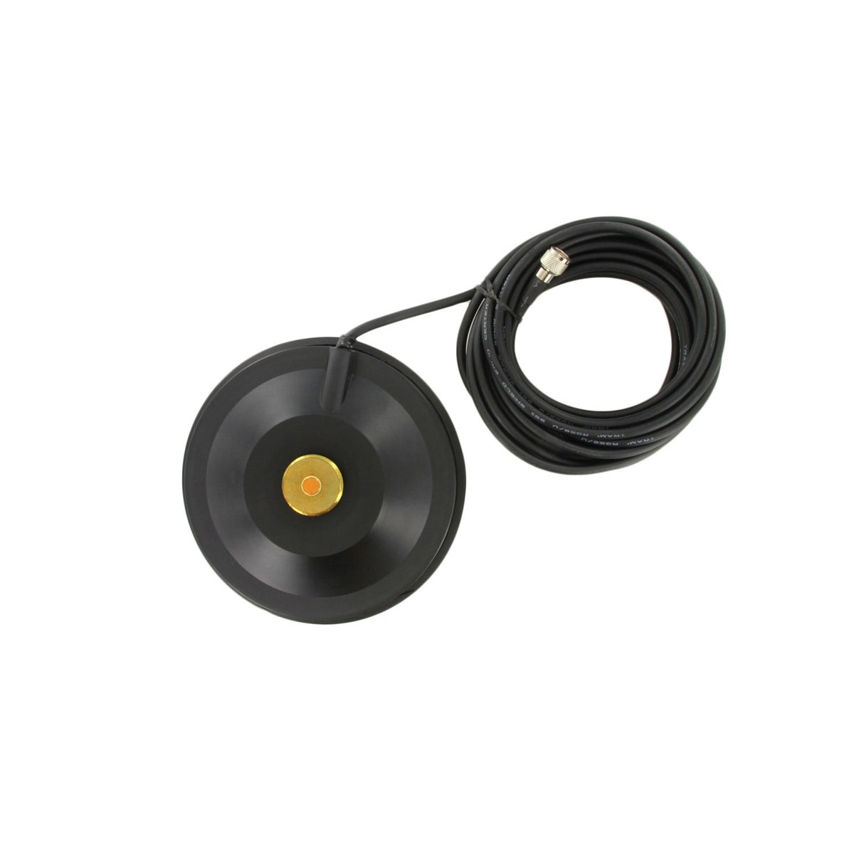 Tram 1267R 5 1/2" Magnet Mount w/ Coax and PL259