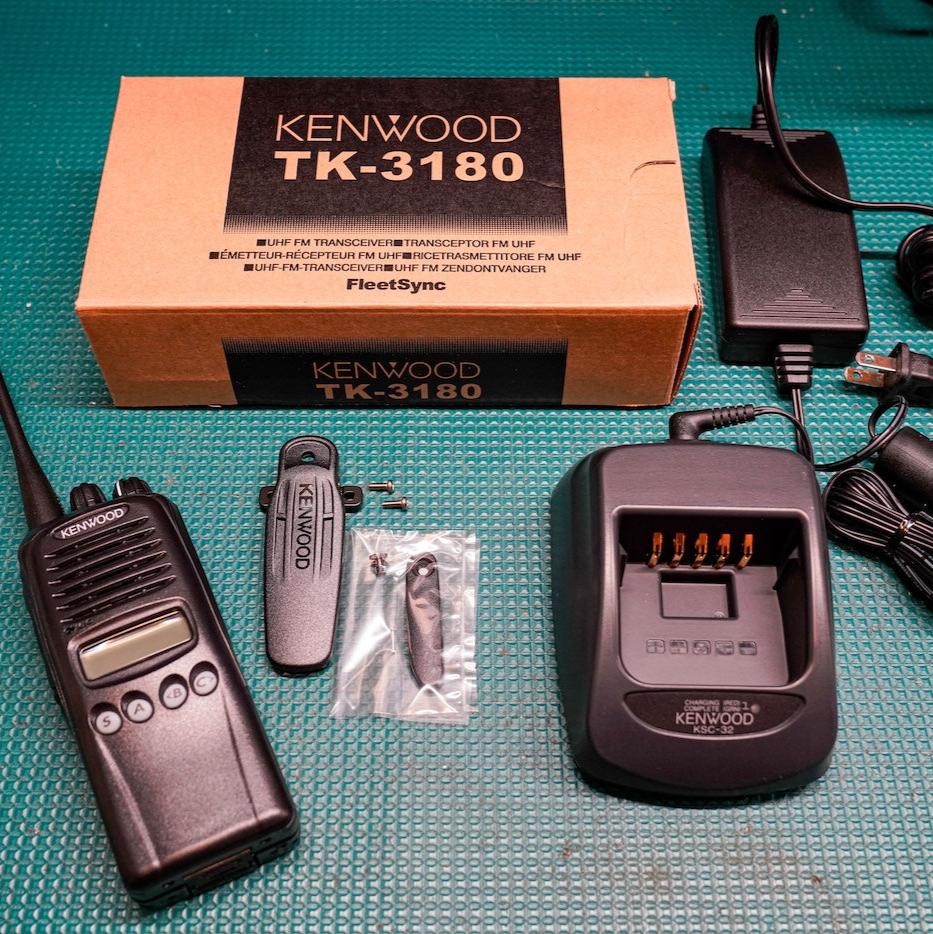 Pre-Owned Kenwood TK-3180 5 watt UHF/GMRS Radio
