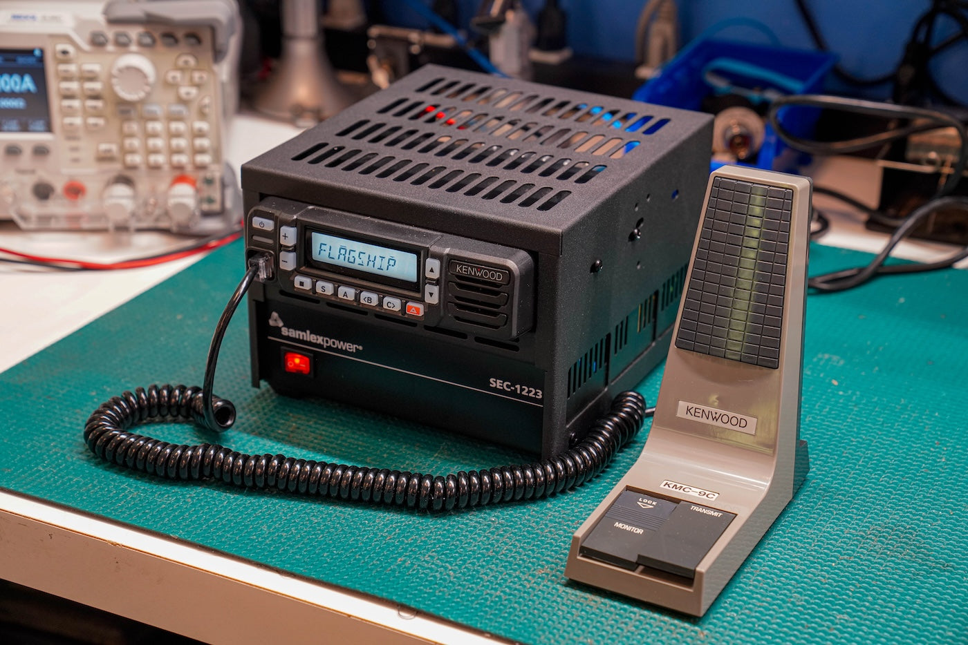 Kenwood KMC-9C Base Station Desktop Microphone 8-PIN Modular Connector