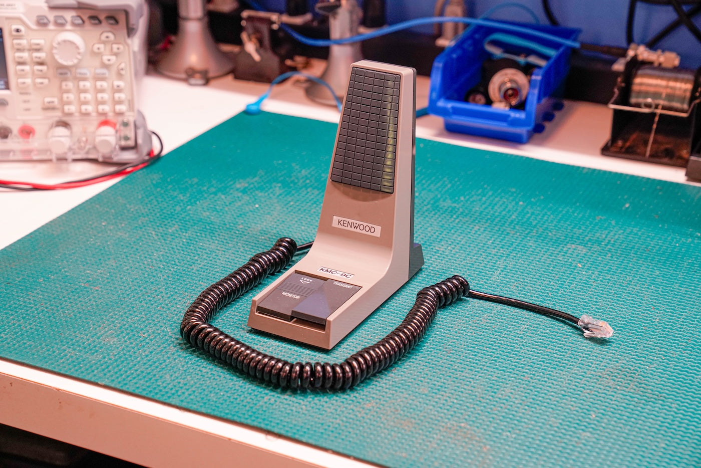 Kenwood KMC-9C Base Station Desktop Microphone 8-PIN Modular Connector