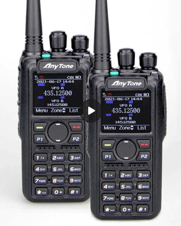 Anytone AT-D878UVll-Plus, Dual Band Portable